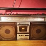 Szép Sharp GF-8686 rádiómagnó boombox 1980-ból gyűjtőknek! Leáraztam! fotó