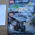 (LE52) ÚJ BONTATLAN LEGO TECHNIC 30655 TARGONC RAKLAPPAL fotó