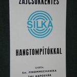 Kártyanaptár, Silka hangtompító tégla, finomtechnikai művek Kaposvár, 1976, , R, fotó