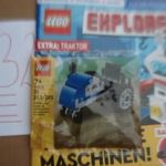 (LE30) ÚJ BONTATLAN LEGO EXPLORER TRAKTOR FIGURA + ÚJSÁG fotó