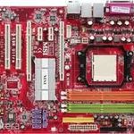 MSI K9N ULTRA AMD AM-2 SATA-RAID PCI-E HDMI + X2 3600 + HŰTŐ fotó