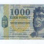 2000 1000 forint Millenium DE VF+ fotó