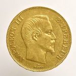 1857 Francia o. III. Napoleon arany 100 francs (PAP405) fotó