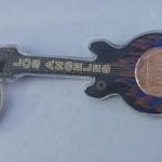 Los Angeles gitár kulcstartó (1 lucky cent), ajándéktárgy, Smith Novelty fotó