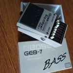 BOSS GEB-7 basszusgitár equalizer fotó
