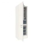 Yorki 60-as alulfagyasztós hűtős kamra szekrény fehér korpusz selyemfényű fehér fronttal fotó
