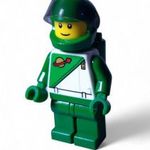 LEGO Space Green Futuron zöld minifigura + ajándék oxigén palack fotó