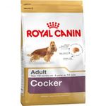 Takarmány Royal Canin Cocker Adult 12 kg Felnőtt Kukorica madarak fotó