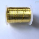 Ékszerdrót 0, 3 mm 50 méter, arany színű fotó