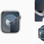 Apple Watch Series 9 41mm GPS, Ezüst fotó