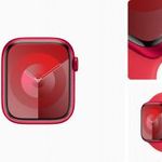 Apple Watch Series 9 41mm GPS+ Cellular , Piros fotó