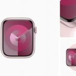 Apple Watch Series 9 41mm GPS, Rózsaszín fotó