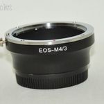 Canon EOS Mikro 4/3 adapter fotó