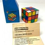 Régi Politoys eredeti RUBIK kocka saját dobozában retro játék bűvös kocka 3x3-as 80-as évek 1 FT NMÁ fotó