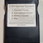 Commodore C64 game system játék kazetta fotó