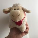 Nici bari bárány retro cuki plüss játék szívvel a nyakában fotó