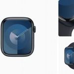 Apple Watch Series 9 45mm GPS, Fekete fotó