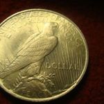USA hatalmas ezüst 1 dollár 1922 kiváló 26, 7 gramm, 0.900, 38.1 mm fotó