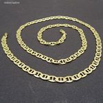 14K-os arany Gucci mintájú nyaklánc, 61 cm fotó