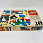 Régi retró Lego 20 játék, építőjáték hiányos állapotban, de eredeti dobozzal 1FT NMÁ fotó