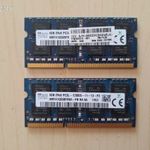 16 GB (2x8 GB) Hynix SODIMM DDR3 1600 MHz PC12800 memória fotó