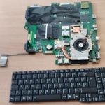 Asus X70Z laptop alaplap (hibás) + 2 GB RAM + billentyűzet fotó