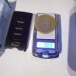 Új - mini digitális mérleg érmékhez, ékszerekhez. 200 grammig mér ! 1500 ft. fotó