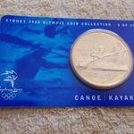 Ausztrál Emlék 5 Dollár : 2000 ( Sydney Olimpia ) : Kajak ( UNC ! ) fotó