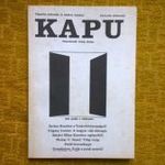 KAPU Kulturális folyóirat 1989. május 2. különszám fotó