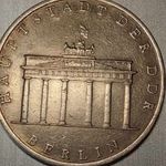 5 márka 1971 NDK emlékérem Berlin Brandenburgi kapuja fotó