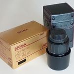 SIGMA 70-210 mm APO MACRO objektív tokjában, eredeti dobozzal fotó