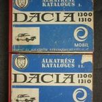 Dacia 1300, 1310 alkatrészkatalógus 2 kötet fotó