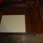 Dohányzó asztal kerámia betéttel fotó