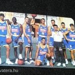 Kártyanaptár, Mash ruházat sport, NBA, Bulls kosárlabda csapat, 1996 -@- fotó