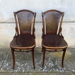Gyönyörű Antik Bécsi Thonet székek Párban felújítva. fotó