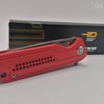 Bicska kés Bestech Circuit folder red G10 markolat liner lock D2 penge doboz új! fotó