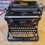Ideal típusú antik irodai írógép eladó fotó