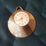 Szép, régi, SLAVA óra medál arany színű (talán aranyozott) fotó