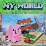 My World Minecraft építő játék, kompatibilis hasonló "más" építőjátékkal 2-ES fotó
