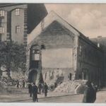 Budapest - a piarista épület bontása, 1913 (T) fotó