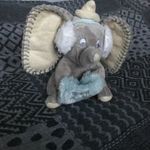 Dumbó elefánt baby baba plüss játék Best Wishes felirattal akár ajándékba fotó