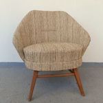 Retro fotel bútor kárpitozott kagyló fotel szék 1 darab 8164 fotó
