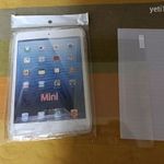 iPad Mini 1, 2, 3-ra szilikon védő, + üveg fotó