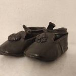 antik 2 db galvanoplasztika gyerek baba kis cipő játék fotó