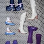 My scene Barbie baba cipők 5db egyben fotó