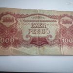 1000 pengő 1944 Vöröshadsereg fotó