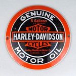 1G803 Harley-Davidson hibátlan zománc tábla 11.8 cm fotó