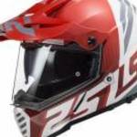 LS2 MX436 PIONEER EVO EVOLVE RED WHITE - LS2 Helmets fotó