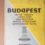 Budapest Belső Területe (térkép) 1971 (9.kiadás) fotó