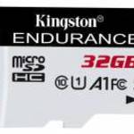 Kingston 256GB microSDXC Endurance Class 10 A1 UHS-I Card adapter nélkül fotó